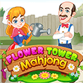 Mahjong Πύργου Λουλουδιών